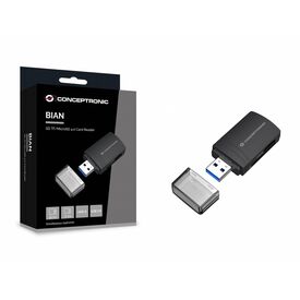 Conceptronic BIAN06B SD TF MicroSD 4.0 Card Reader