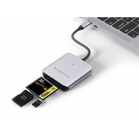 Conceptronic Card USB 3.2 Gen2 CFast SDTF 4.0 UHSII BIAN09G