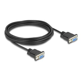 Delock / Serial cable / DB-9 (F) to DB-9 (F) / 5 m / supp | 86826