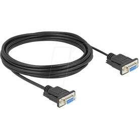 Delock / Serial cable / DB-9 (F) to DB-9 (F) / 5 m / supp | 86826