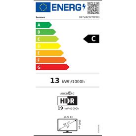 Lenovo ThinkCentre Tiny-in-One 24 Gen 5 / LED monitor / 24" (23.8" viewable) / 1920 x 1080 Full HD (1080p) @ 60 Hz / IPS / 250 cd/m² / 1000:1 / 4 ms / HDMI, DisplayPort / speakers / raven black | 12NAGAT1EU, image 
