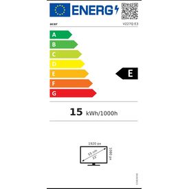 Acer Vero V227QE3bipv 21.5" Full HD 1920×1080 IPS Monitor 100Hz, image 