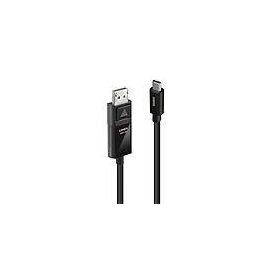 Lindy Adapter cable 24 pin USBC (M) to DisplayPort (M) 43341