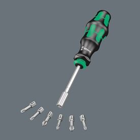 Wera Kraftform Kompakt 28 Screwdriver handle with 05134491001
