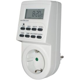 Brennenstuhl 1506550 DailyWeekly timer White Digital 1506550