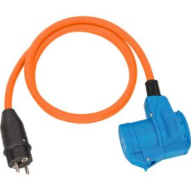 Brennenstuhl CEE hook up Adapter 1.5m cable in orange