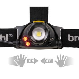 Brennenstuhl LuxPremium LED rechargeable sensor Head Torch SL 401 AF