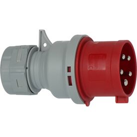 Brennenstuhl  Grey Red 5P Plastic IP44 400 1081050020