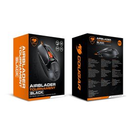 Cougar Gaming Mouse AirBlader Tournament  black  CGRWONBM487