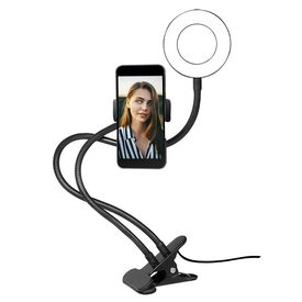 LogiLink Smartphone ring light clamp mount,  AA0150