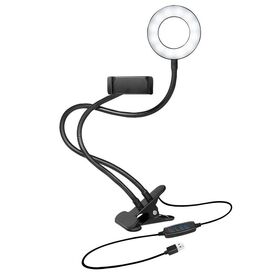 LogiLink Smartphone ring light clamp mount,  AA0150