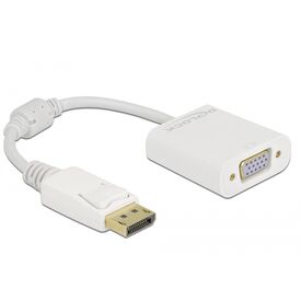 Delock / Adapter / DisplayPort (M) latched to HD-15 (VGA) | 61007