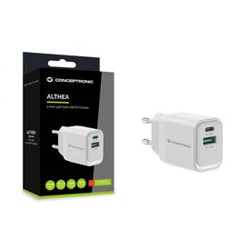 Conceptronic 2-Port 33W GaN USB PD Charger, ALTHEA19W33