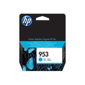 HP 953 9 ml cyan original blister ink cartridge for F6U12AEBGX