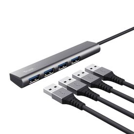 Trust Halyx Hub 4 x USB 3.2 Gen 1 24947