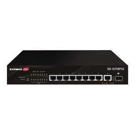 Edimax Pro GS-5210PLG / Switch / smart / 8 x 10/100/1000 (PoE+) +