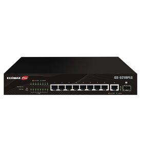 Edimax Pro GS-5210PLG / Switch / smart / 8 x 10/100/1000 (PoE+) +