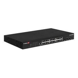 Edimax Pro TGS-5428PLX / Switch / surveillance, vlan, L2 / 24 x 2