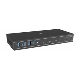 Lindy / KVM / audio / USB switch / dual head, HDMI 4K60,  | 39314