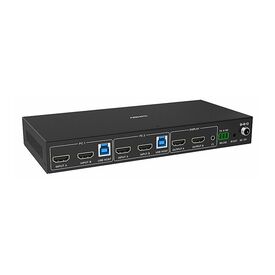 Lindy / KVM / audio / USB switch / dual head, HDMI 4K60,  | 39314