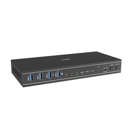 Lindy / KVM / audio / USB switch / dual head, HDMI 4K60,  | 39314