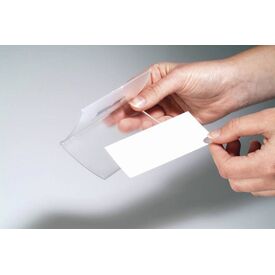 DURABLE CLICK FOLD Name badge for 40 x 75 mm magnet 821219