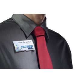 DURABLE CLICK FOLD Name badge for 40 x 75 mm magnet 821219
