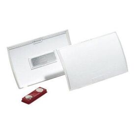 DURABLE CLICK FOLD Name badge for 40 x 75 mm magnet 821219