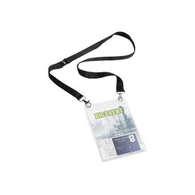 DURABLE Card holder for A6 lanyard 852501