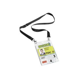 DURABLE Card holder for A6 lanyard 852501