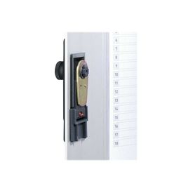 DURABLE KEY BOX Key cabinet 36 hooks aluminium 196623