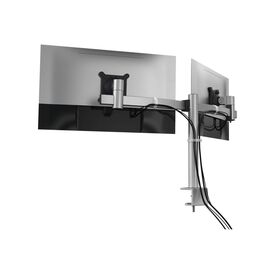 DURABLE Mounting kit adjustable arm for 2 monitors 508523