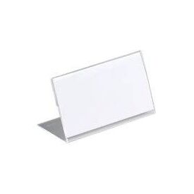 DURABLE Name badge desktop for 52 x 100 mm transparent 805519