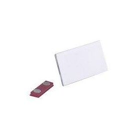 DURABLE Name badge for 40 x 75 mm magnet transparent 811619