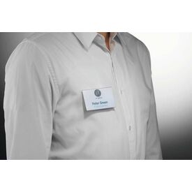 DURABLE Name badge for 54 x 90 mm magnet transparent 824419