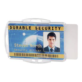 DURABLE Name badge holder for 54 x 85 mm transparent 891919