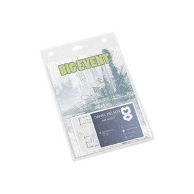 DURABLE Name badge holder for A6 transparent (pack of 20) 852619