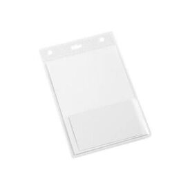 DURABLE Name badge holder for A6 transparent (pack of 20) 852619