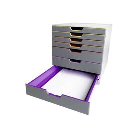 DURABLE VARICOLOR 7 Drawer cabinet 7 drawers for Letter, 760727