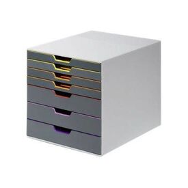 DURABLE VARICOLOR 7 Drawer cabinet 7 drawers for Letter, 760727