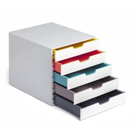 DURABLE VARICOLOR MIX 5 Drawer cabinet 5 drawers for 762527