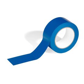 DURALINE Strong Removable PVC Floor Marking Tape 50mm x 33m Blue