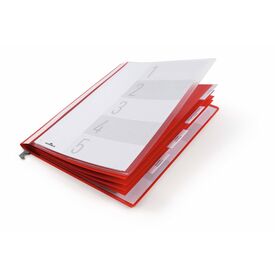 Durable 255503 Conventional file folder Plastic Red 255503