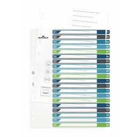Durable 679727 Blank tab index Polypropylene (PP) 679727