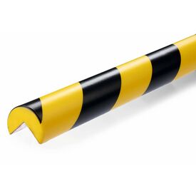Durable C25R Polyurethane (PU) Black Yellow Rounded 1100130