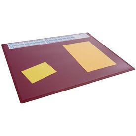 Durable Desk pad Four-year planner Red, Transparent 722303