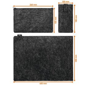 Durable Effect, Sleeve case, 41.7 cm (16.4")