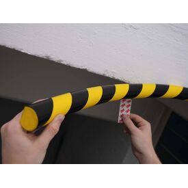 Durable S32R Plastic Black Yellow Rounded 1000 mm China 1109130