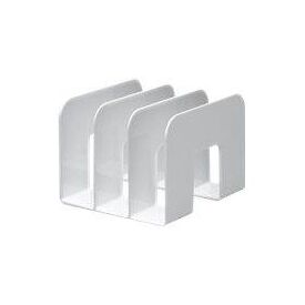 Durable TREND Magazine Stand Desk File Holder White