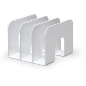 Durable TREND Magazine Stand Desk File Holder White